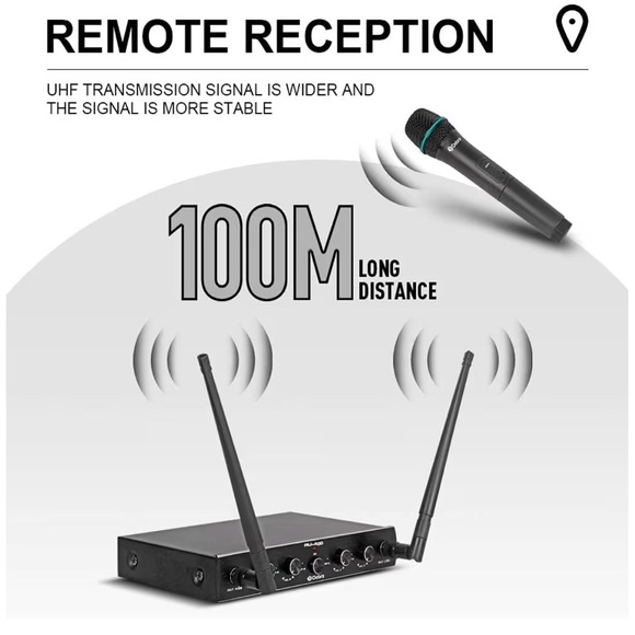 Debra Multi-Color Wireless Microphone Set - Picture 4 of 12